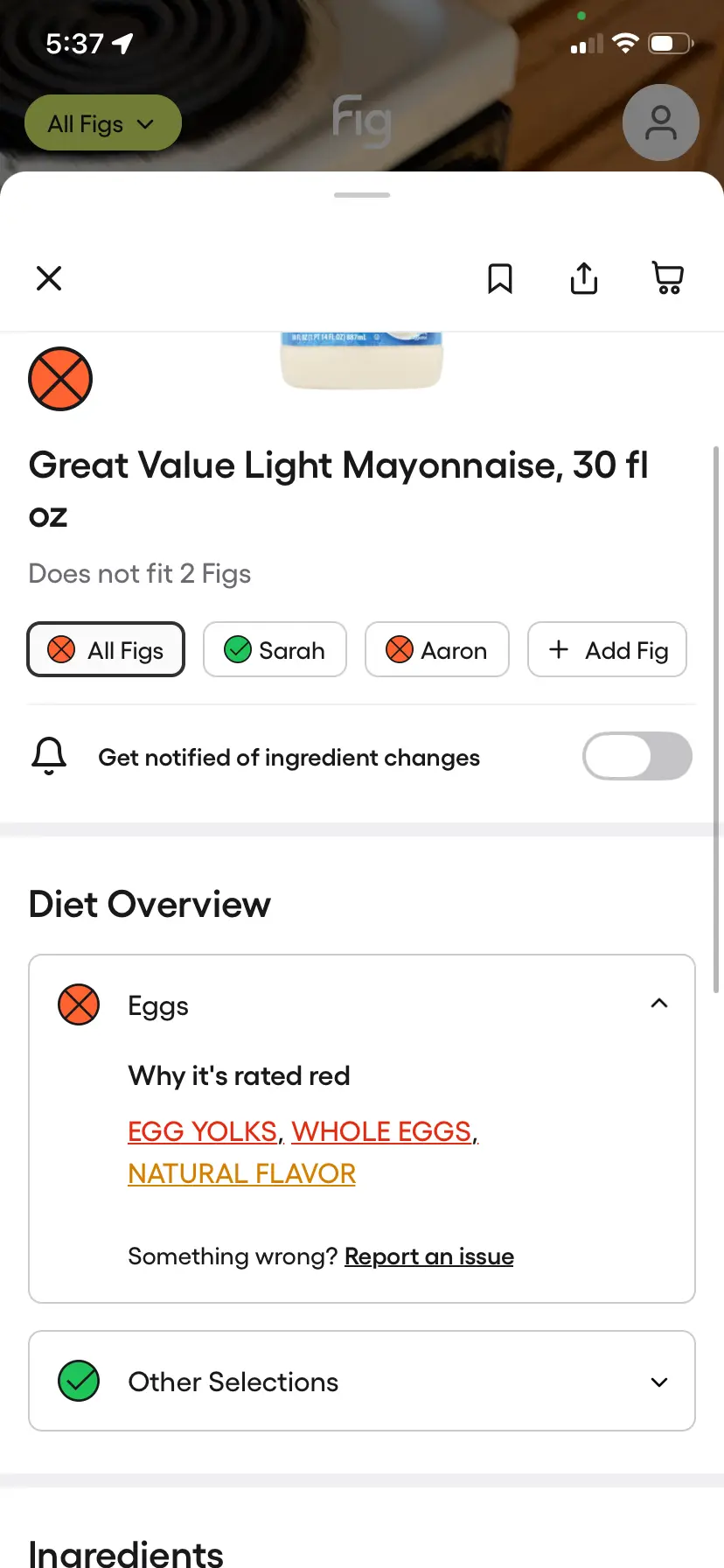 Eggs expanded: why it is rated red